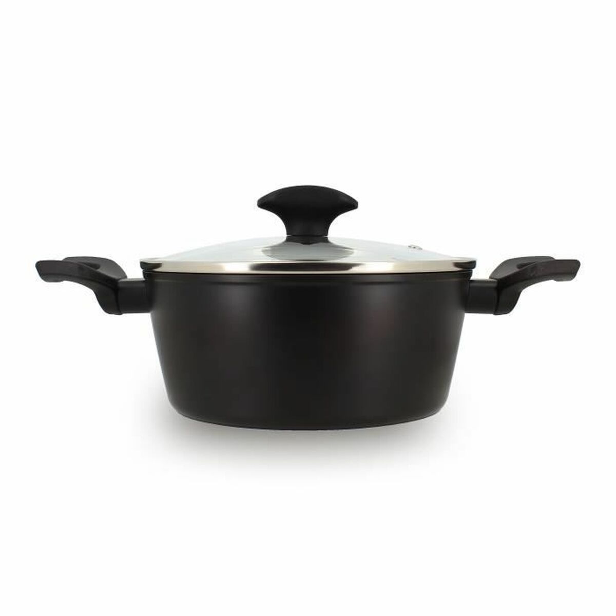 Casserole Menastyl Black Ø 20 cm Casserole Menastyl Black Ø 20 cm