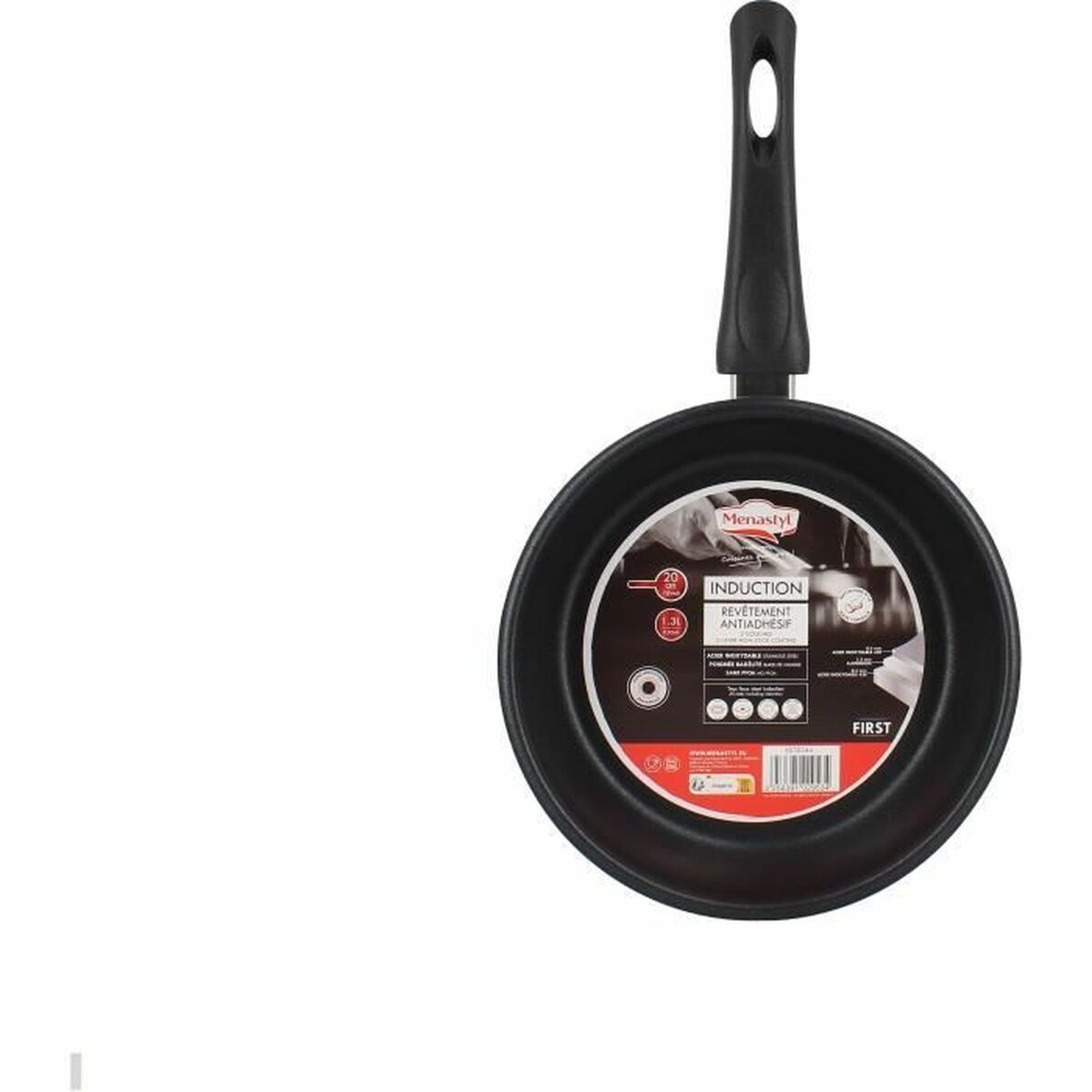 Pan Menastyl Steel Stainless steel  20 cm