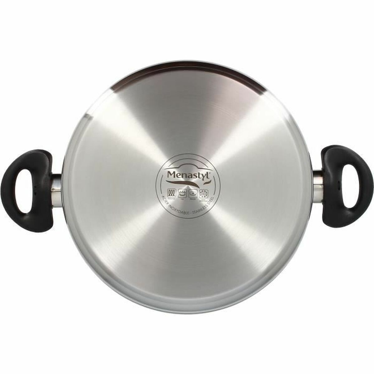 Casserole Menastyl  24 cm Steel
