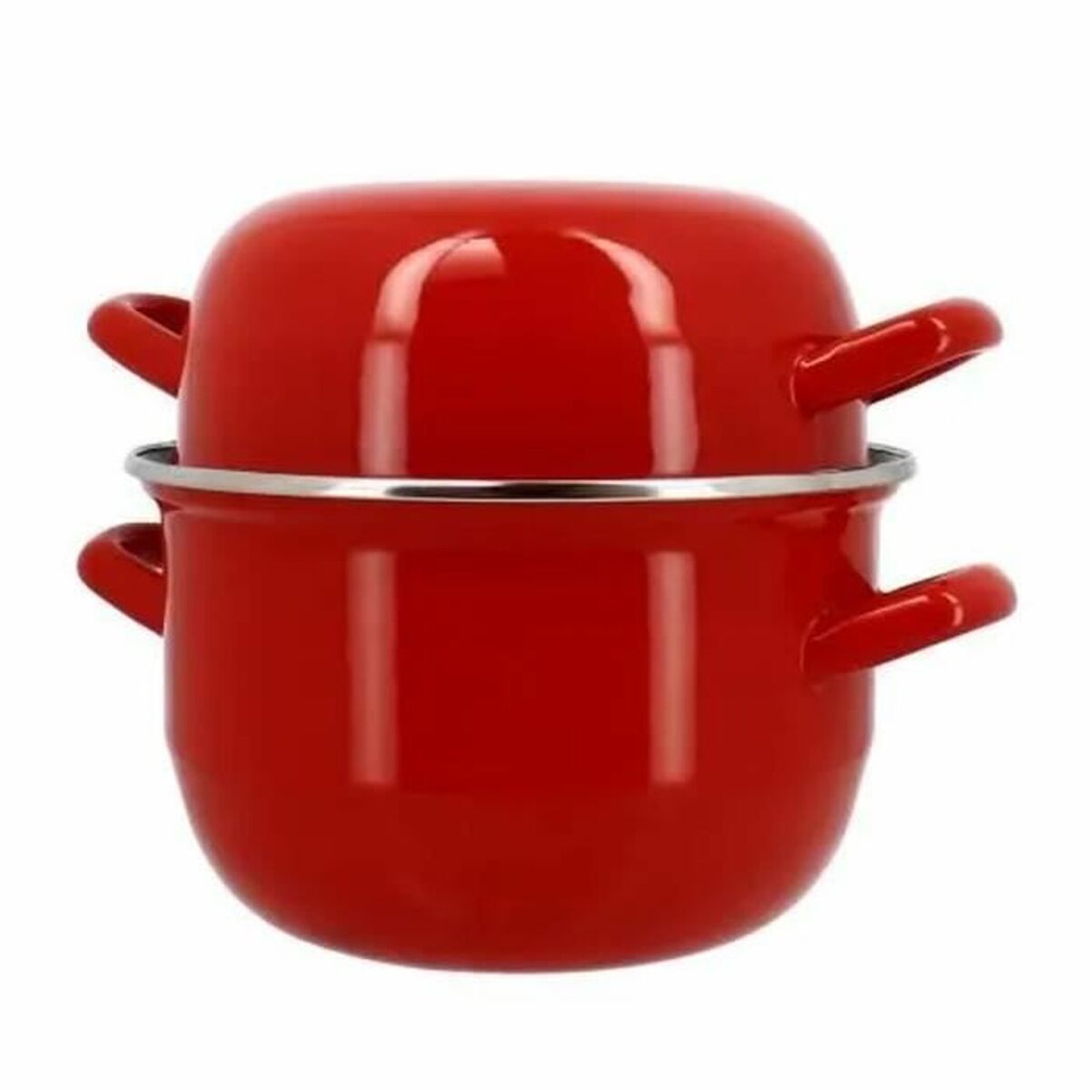 Pan Menastyl Black Glazed enamelled steel Pan Menastyl Black Glazed enamelled steel