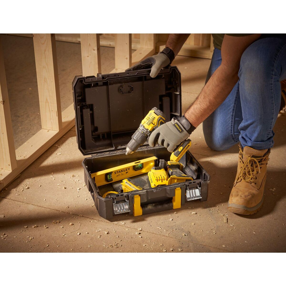 Toolbox Stanley Aluminium Plastic