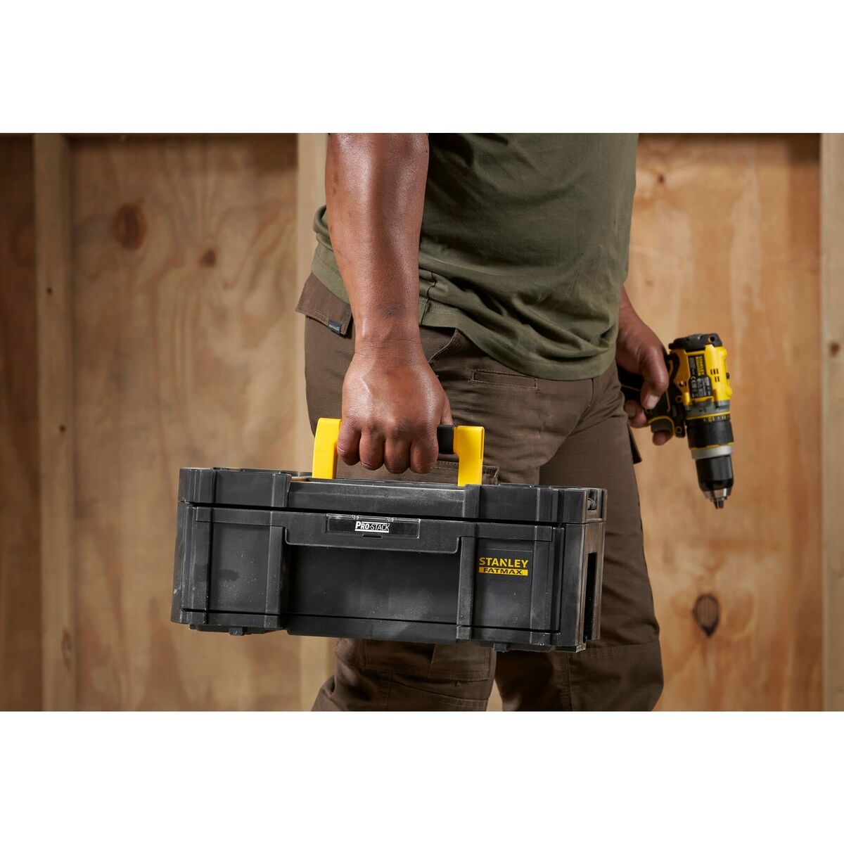 Toolbox Stanley polypropylene Plastic 1 Compartment