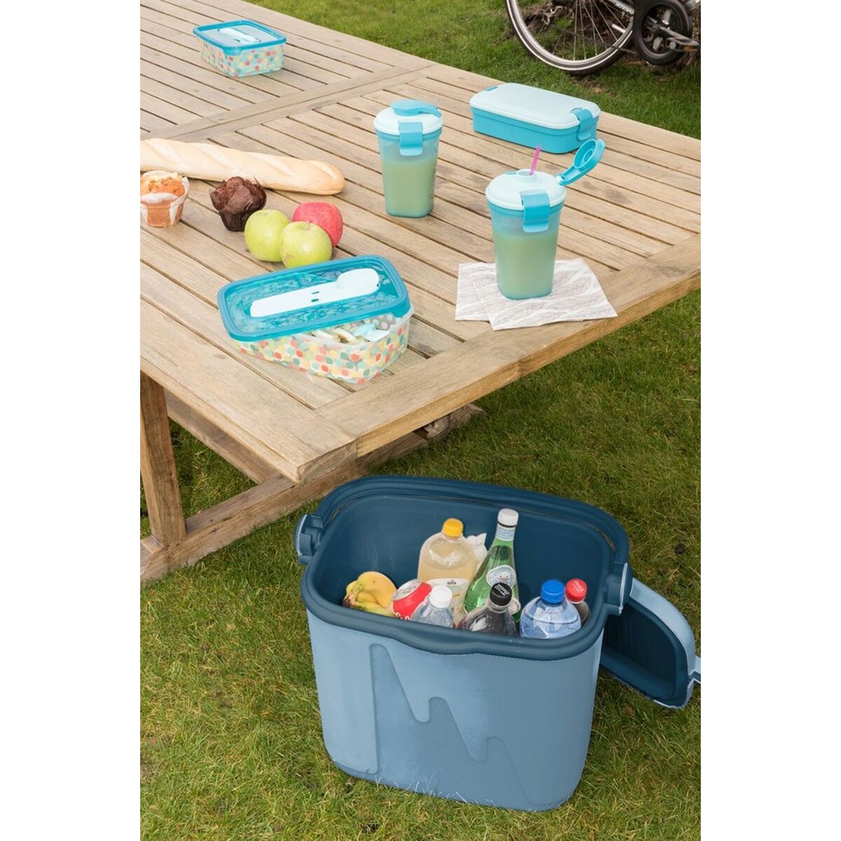 Portable Fridge Curver 262277 Blue 20 L Plastic (Plastic) (1 Piece)