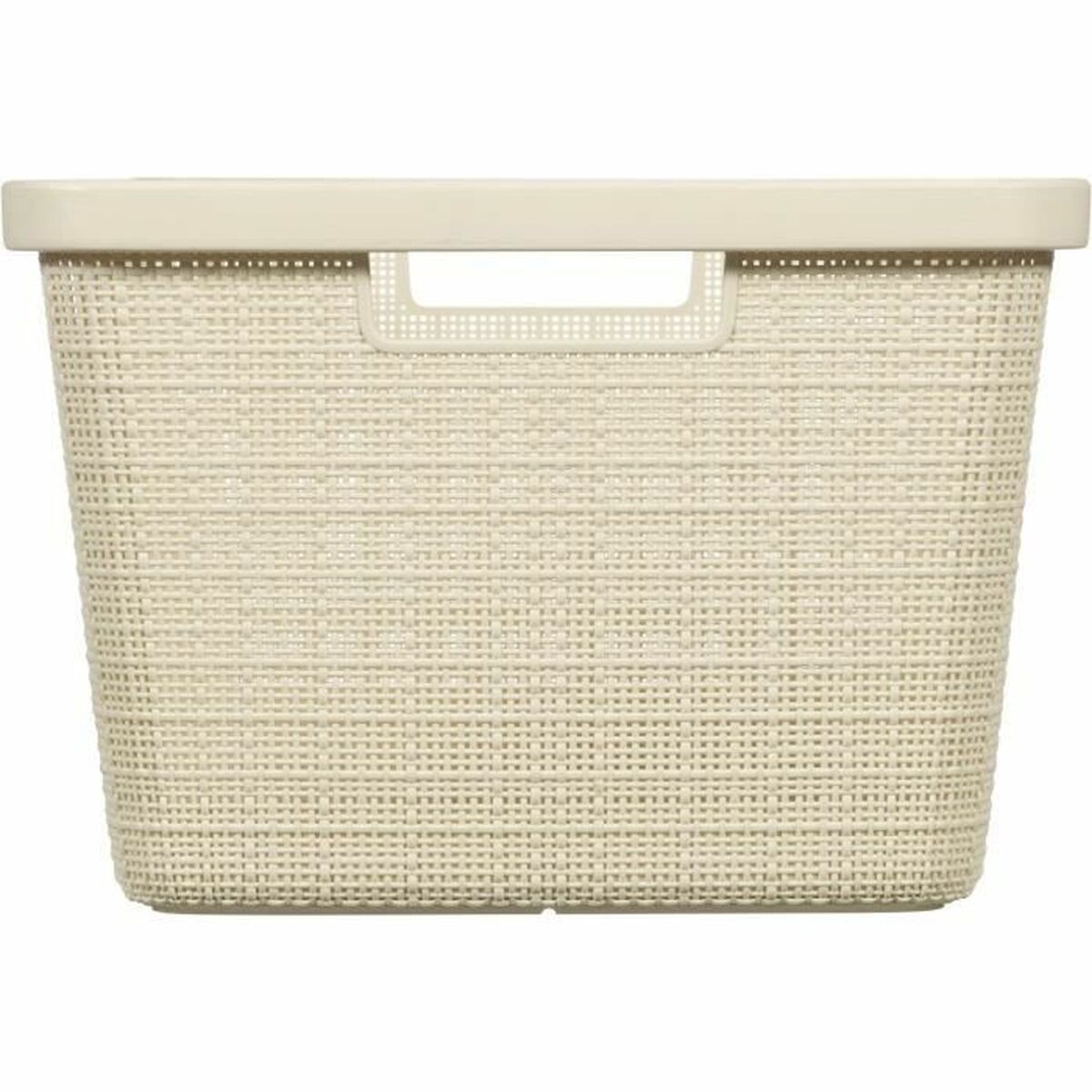 Laundry Basket Curver Yute White Plastic 45 L