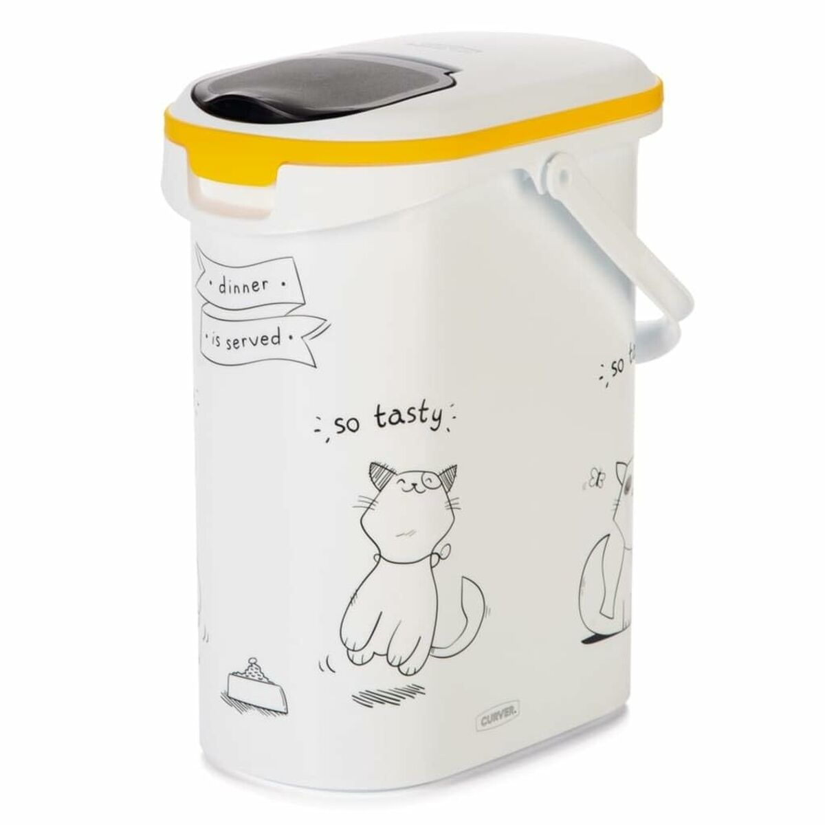Pet food jar Curver 412042 4 Kg 10 L Pet food jar Curver 412042 4 Kg 10 L