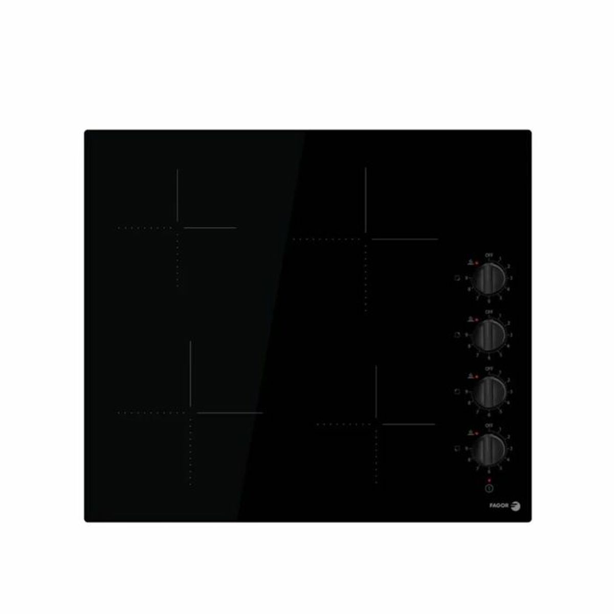 Glass-Ceramic Hob Fagor FAVM3540 6000 W Glass-Ceramic Hob Fagor FAVM3540 6000 W