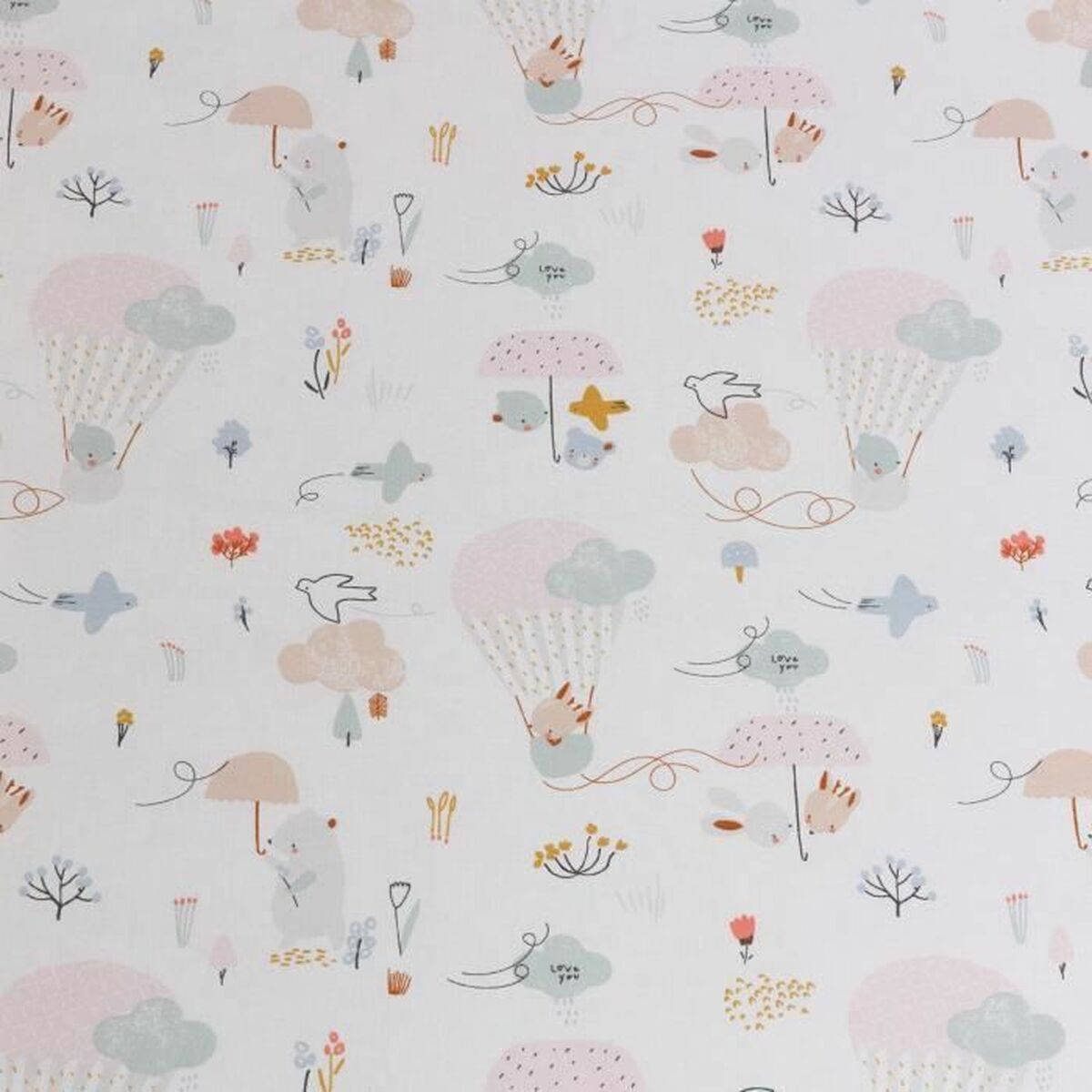 Cot mattress Tineo Balloons 120 x 60 x 4 cm