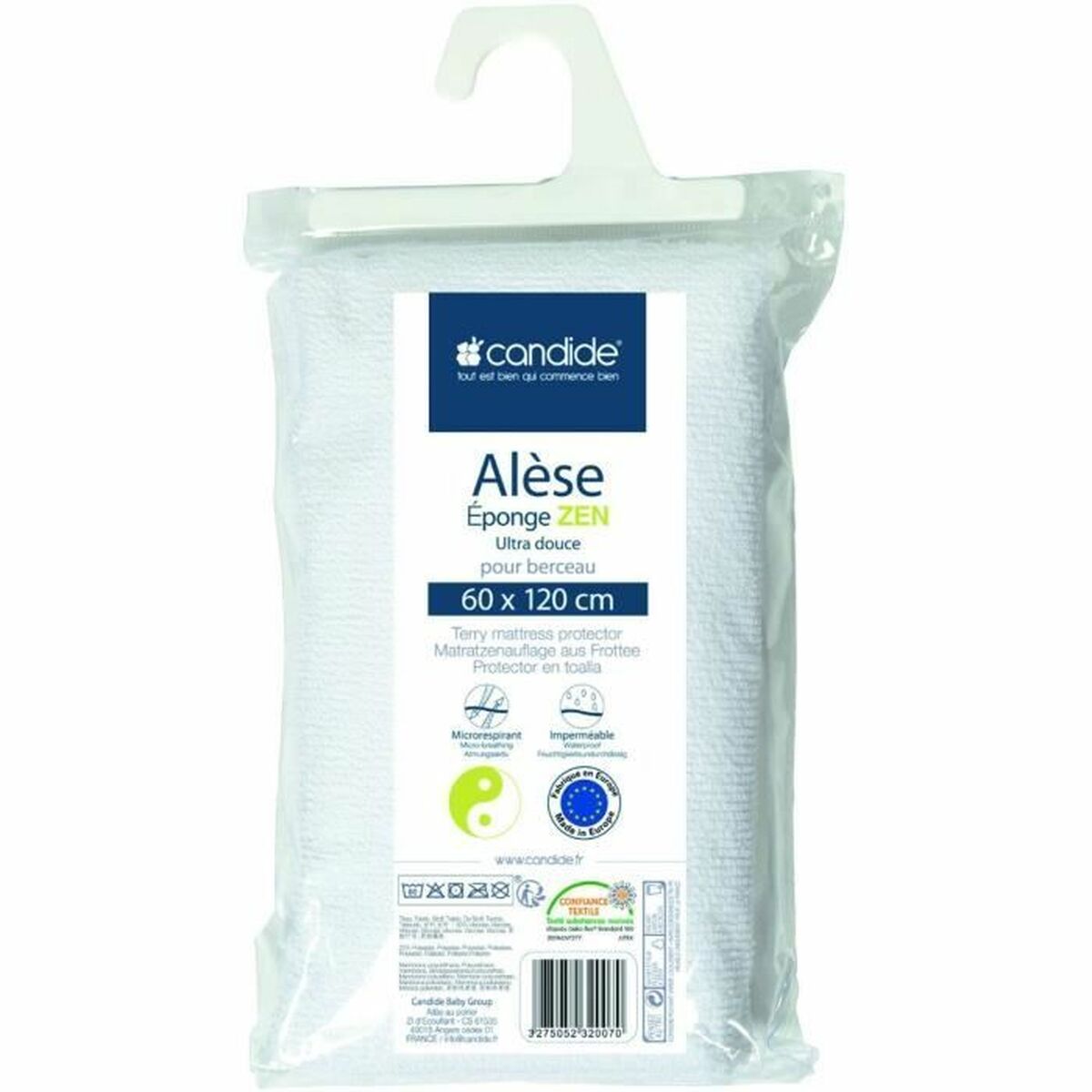 Cot protector Candide White Cot protector Candide White