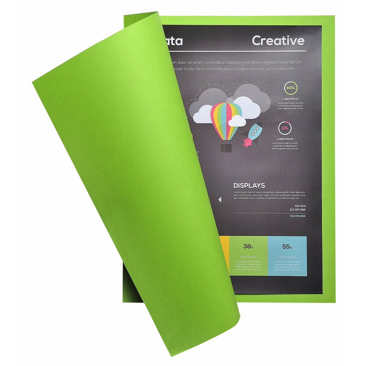 Subfolder Exacompta Rock’s Mint A4 100 Pieces