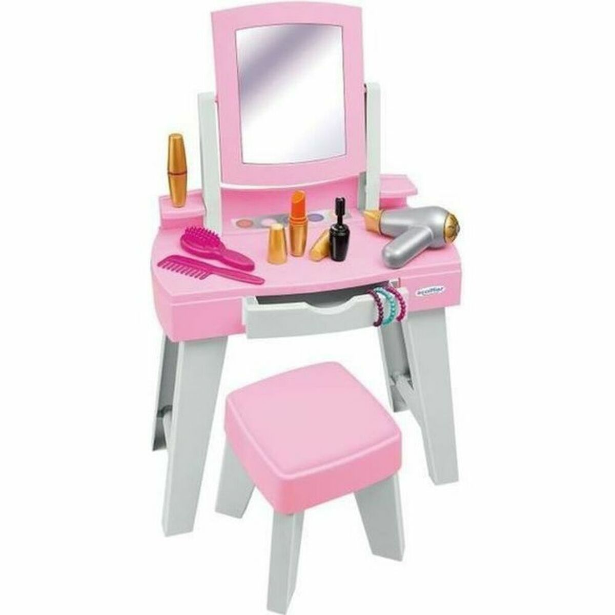 Interactive Toy Ecoiffier My first dressing table 11 Pieces 1 Piece Interactive Toy Ecoiffier My first dressing table 11 Pieces 1 Piece