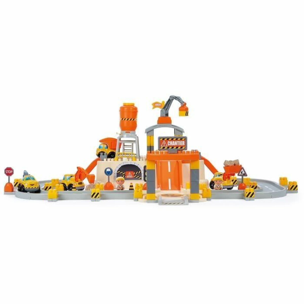 Construction Circuit Obras Ecoiffier 1350