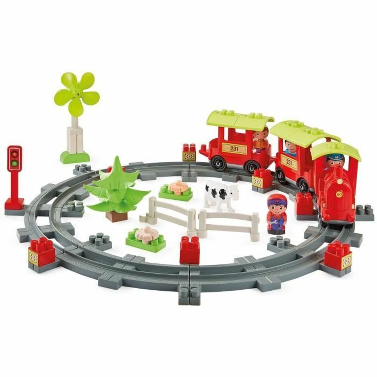 Construction set Ecoiffier TRAIN DE CAMPAGNE Construction set Ecoiffier TRAIN DE CAMPAGNE