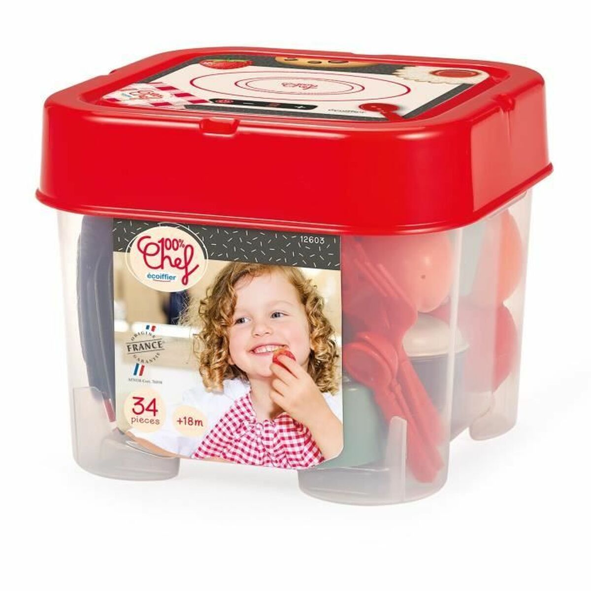 Toy kitchen Ecoiffier 34 Pieces