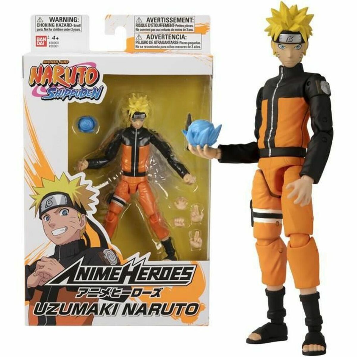 Jointed Figure Naruto Uzumaki – Anime Heroes 17 cm