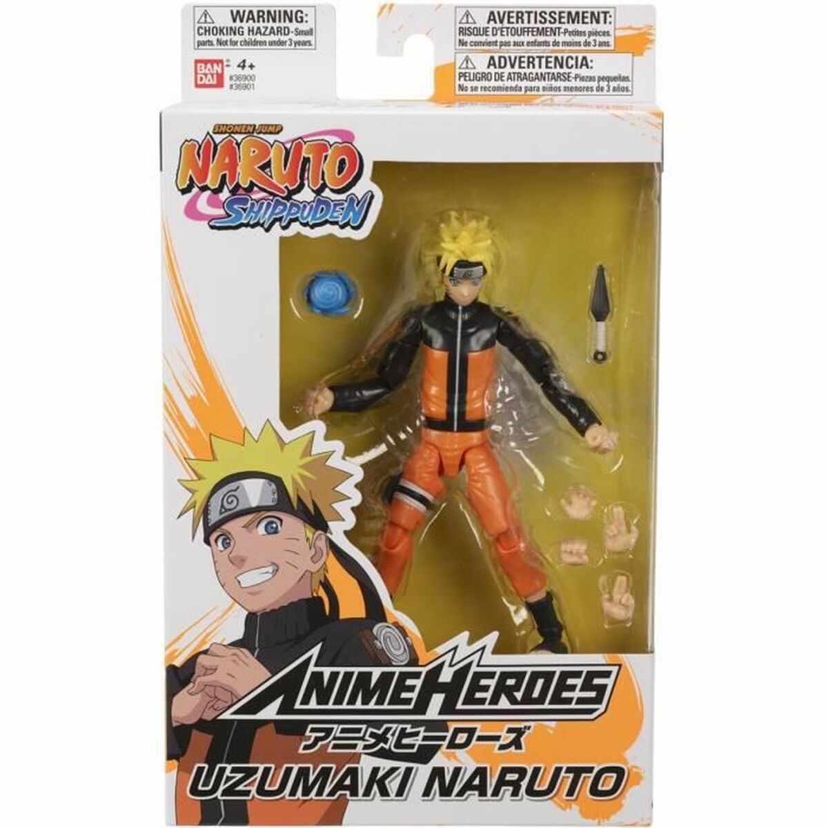 Jointed Figure Naruto Uzumaki – Anime Heroes 17 cm