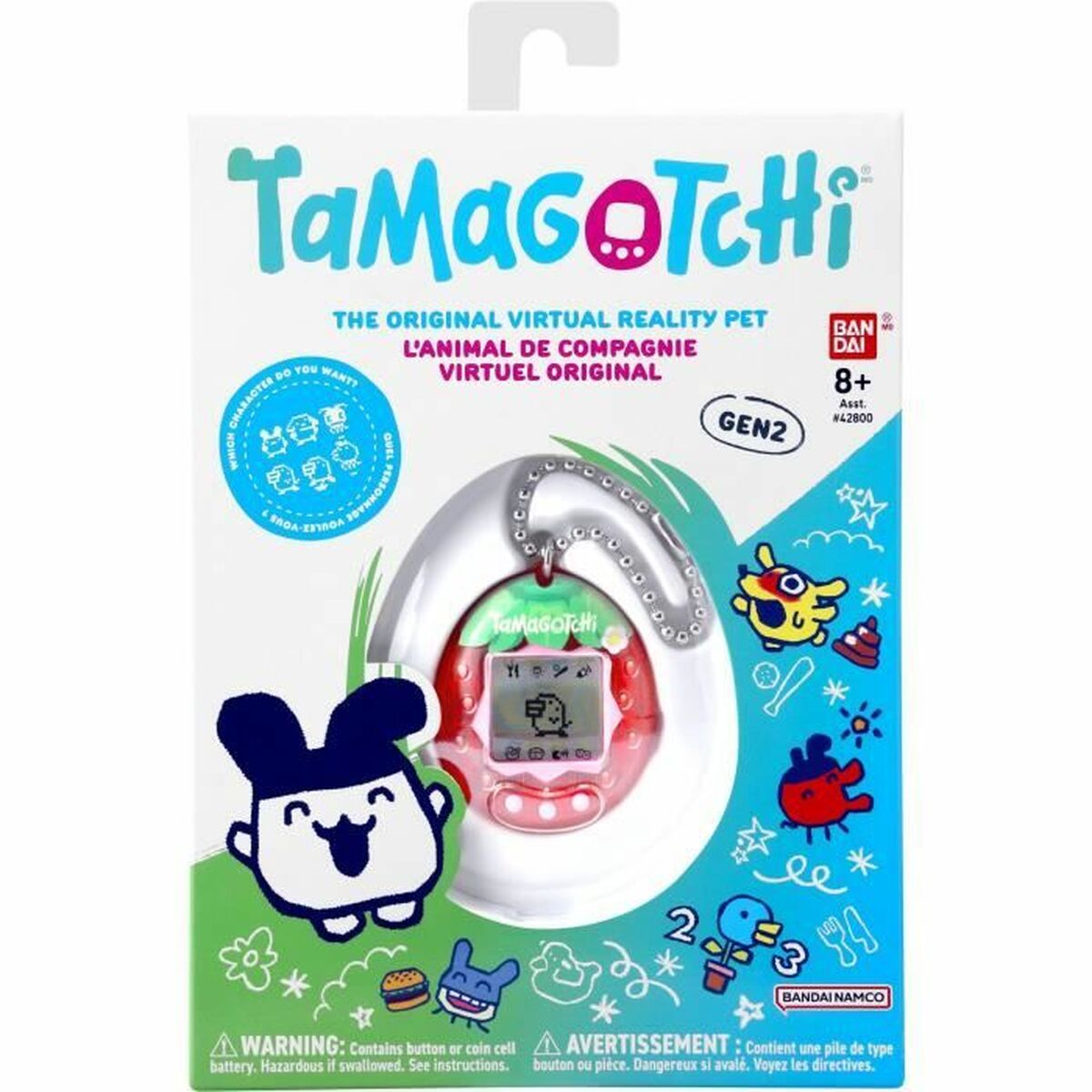 Interactive Pet Tamagotchi Fresh Strawberry