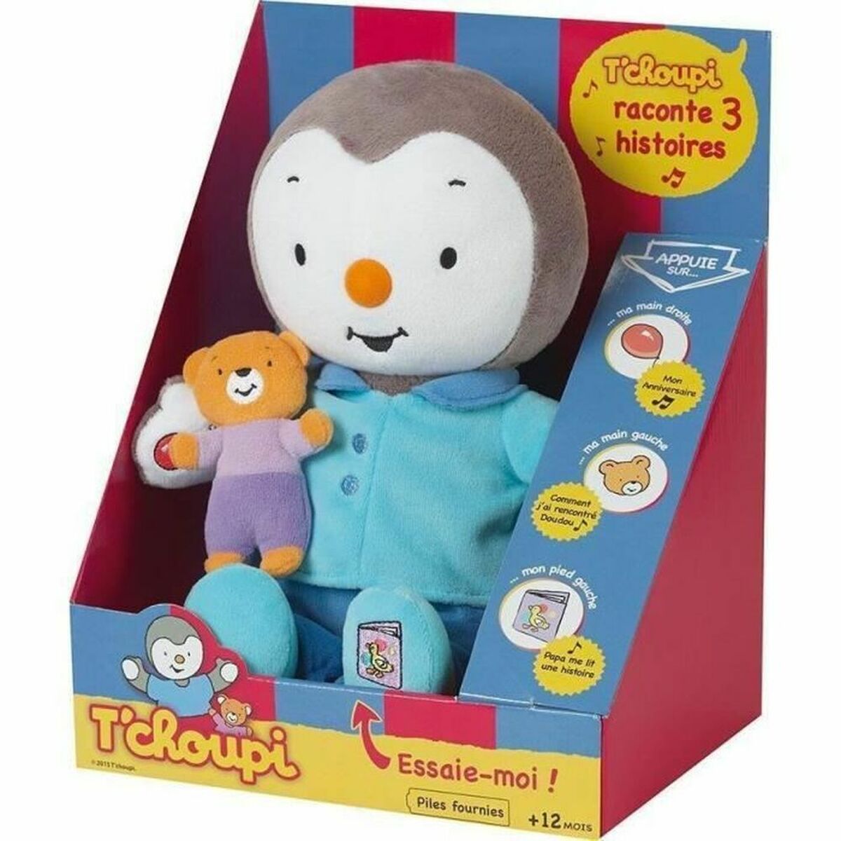 Interactive Pet Jemini T’choupi 30 cm