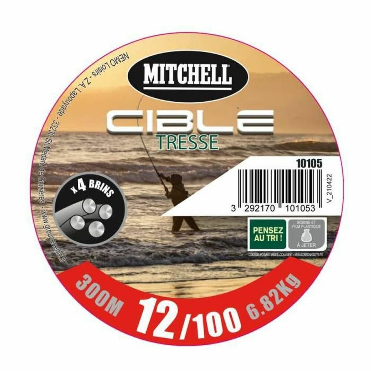 Fishing line MITCHELL 300 m 0,17 mm Fishing line MITCHELL 300 m 0,17 mm