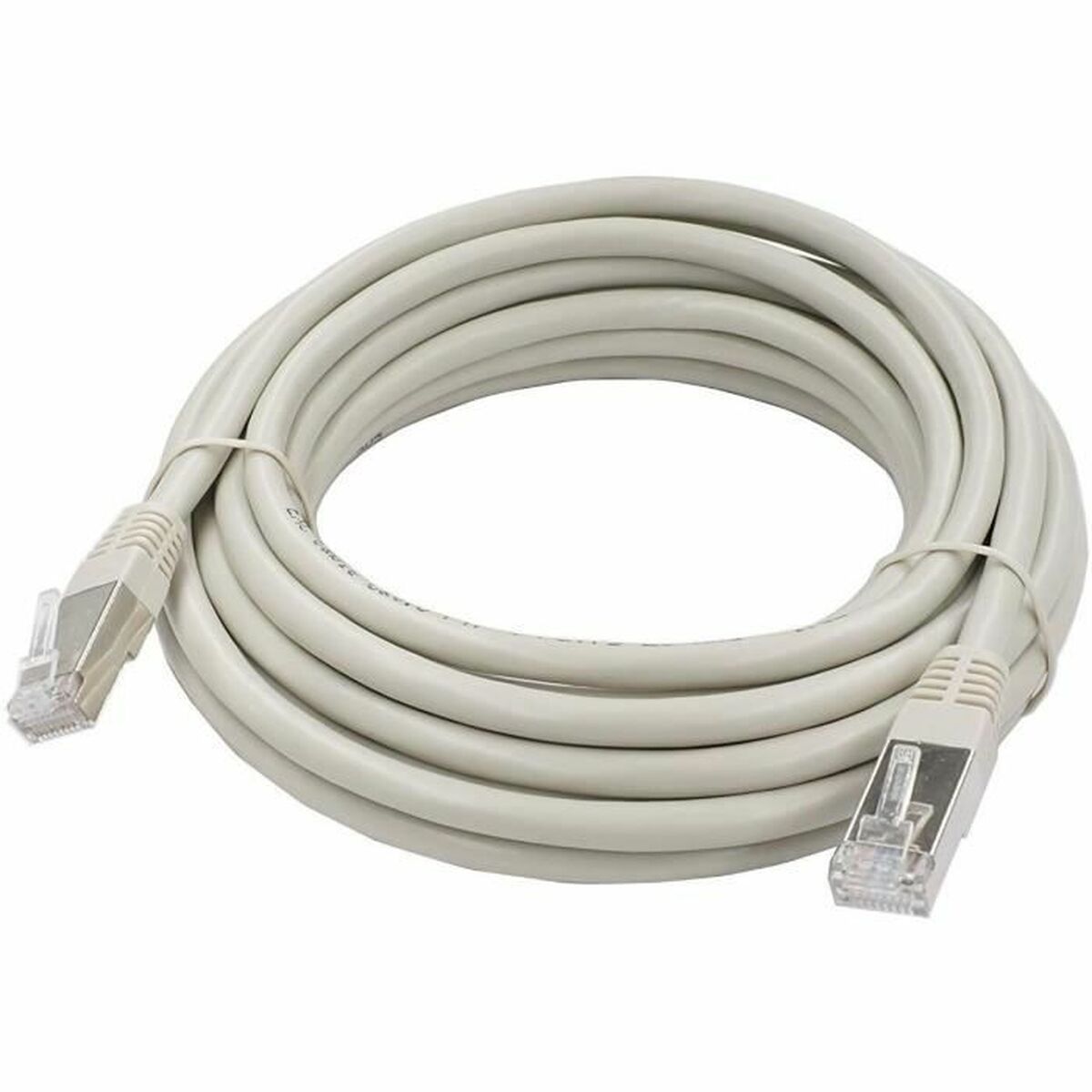 UTP Category 6 Rigid Network Cable Lineaire White 5 m UTP Category 6 Rigid Network Cable Lineaire White 5 m