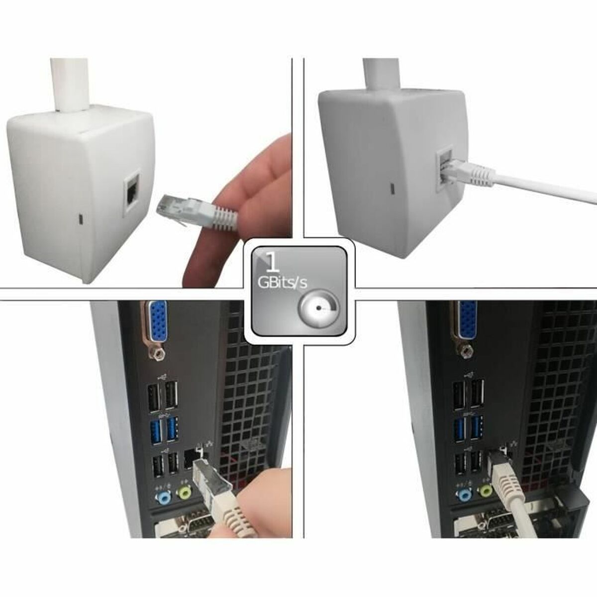 Category 6 Hard UTP RJ45 Cable Lineaire PCC6FH