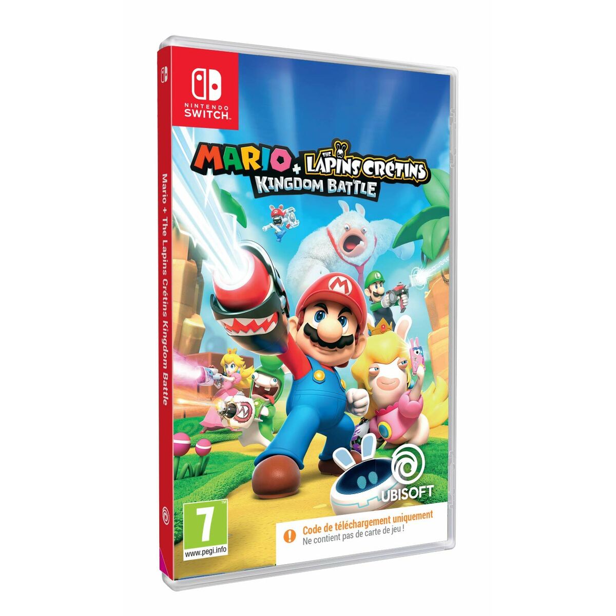 Video game for Switch Ubisoft Mario + Raving Rabbids Kingdom Battle Download code Video game for Switch Ubisoft Mario + Raving Rabbids Kingdom Battle Download code