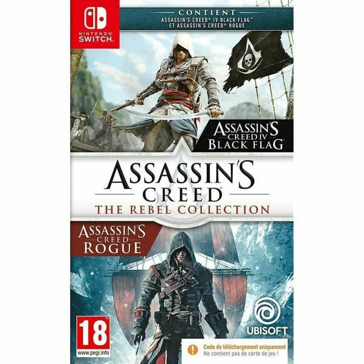 Video game for Switch Ubisoft Assassin’s Creed: Rebel Collection Download code Video game for Switch Ubisoft Assassin’s Creed: Rebel Collection Download code