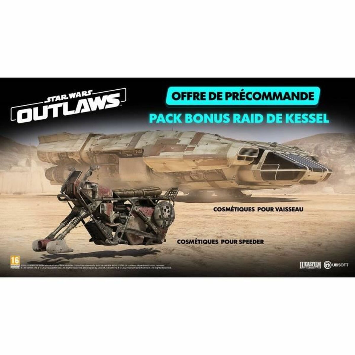 PlayStation 5 Video Game Ubisoft Star Wars : Outlaws – Gold Edition