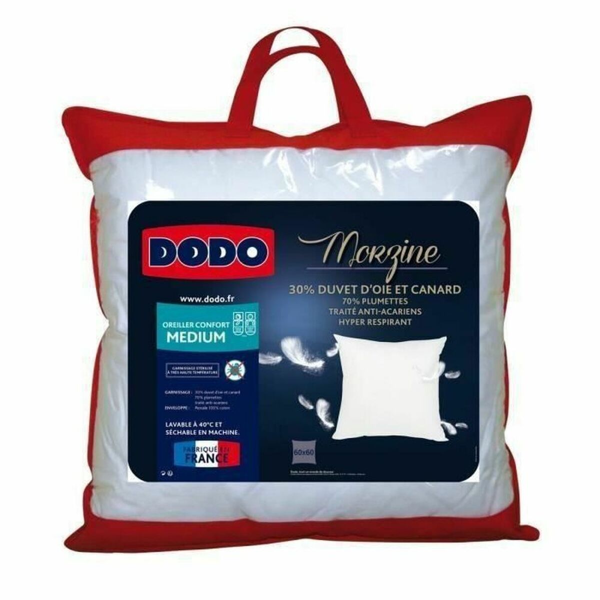 Pillow DODO White 65 x 65 cm Pillow DODO White 65 x 65 cm