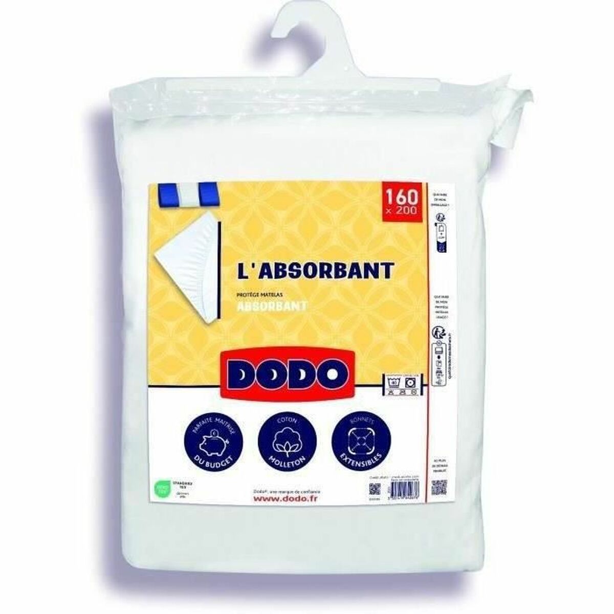 Mattress protector DODO 160 x 200 cm Mattress protector DODO 160 x 200 cm