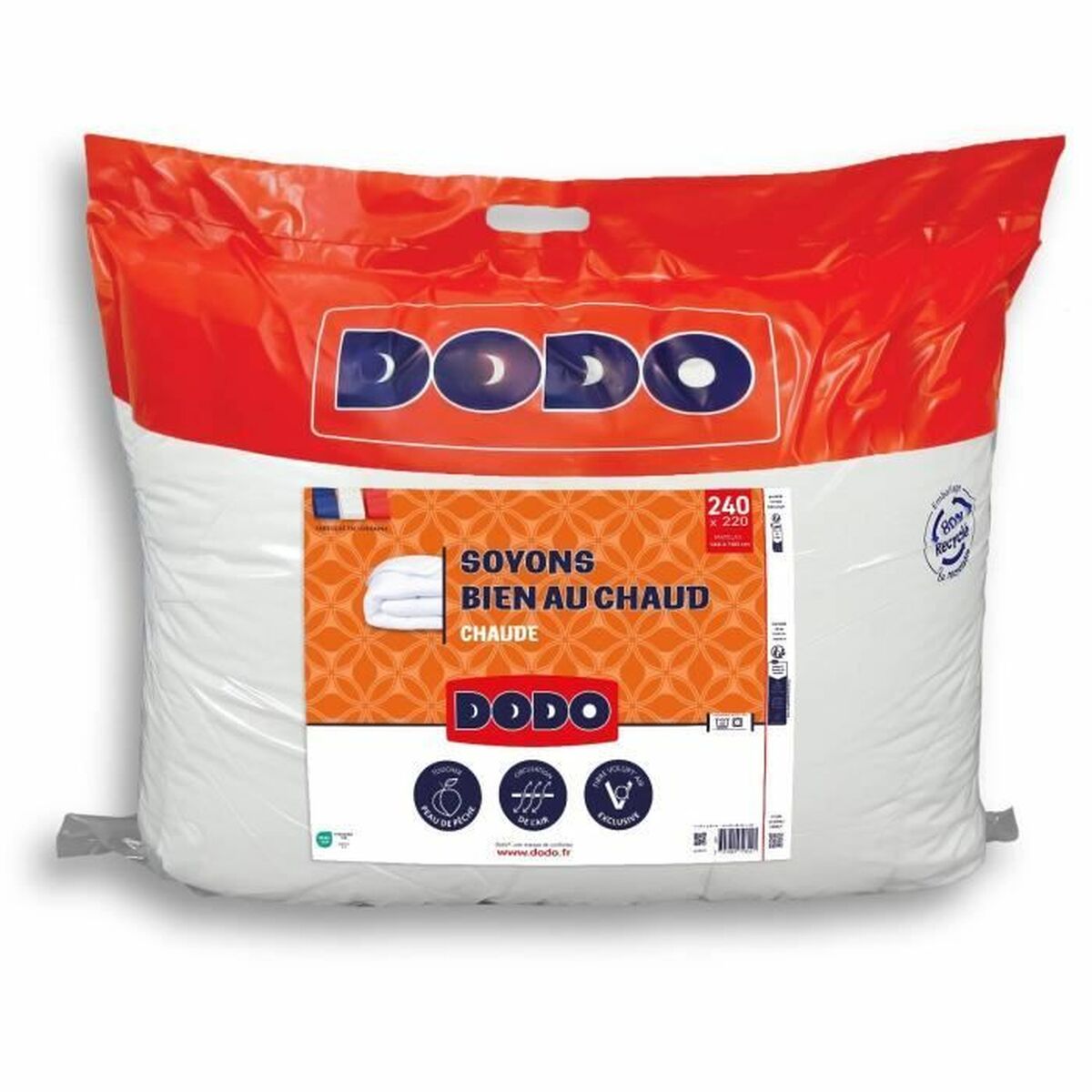 Duvet DODO White 220 x 240 cm 400 g /m