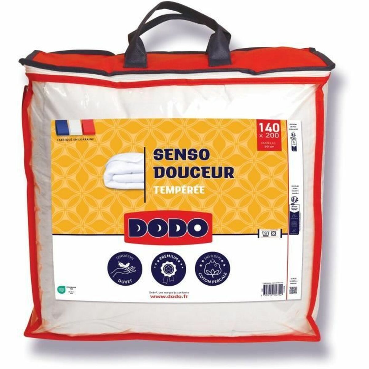Duvet DODO SENSO DOUCEUR White 350 g/m 140 x 200 cm