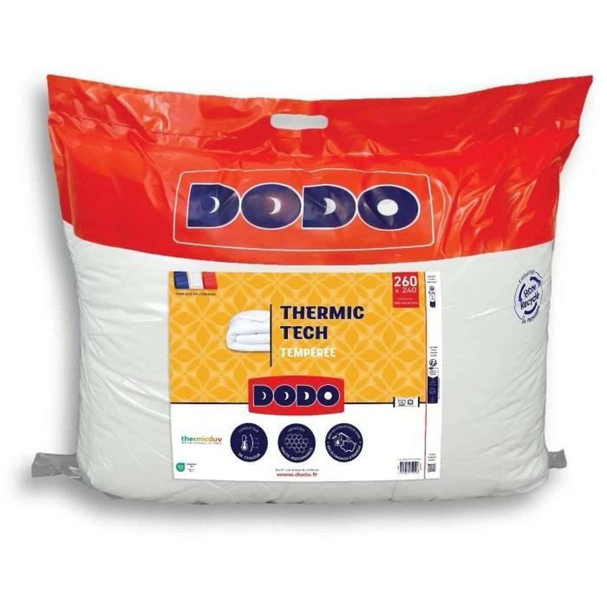 Duvet DODO THERMIC TECH White 250 g/m 240 x 260 cm
