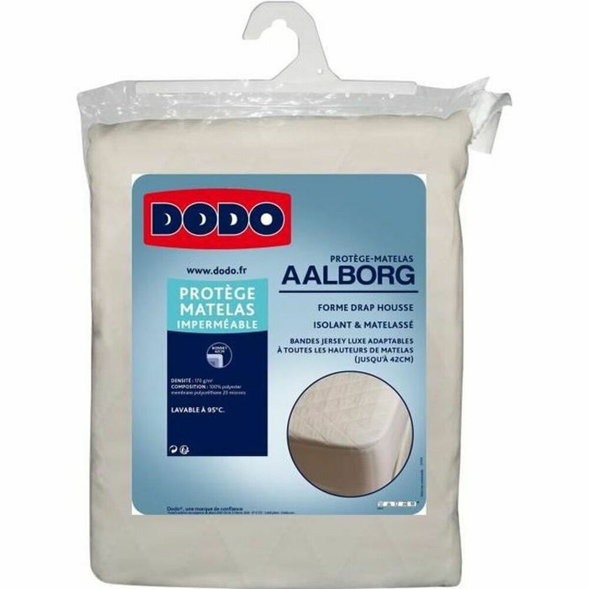 Mattress protector DODO 140 x 190 cm Mattress protector DODO 140 x 190 cm