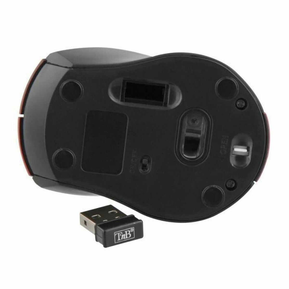 Mouse T’NB MM240RD Black Red Black/Red 1000 dpi