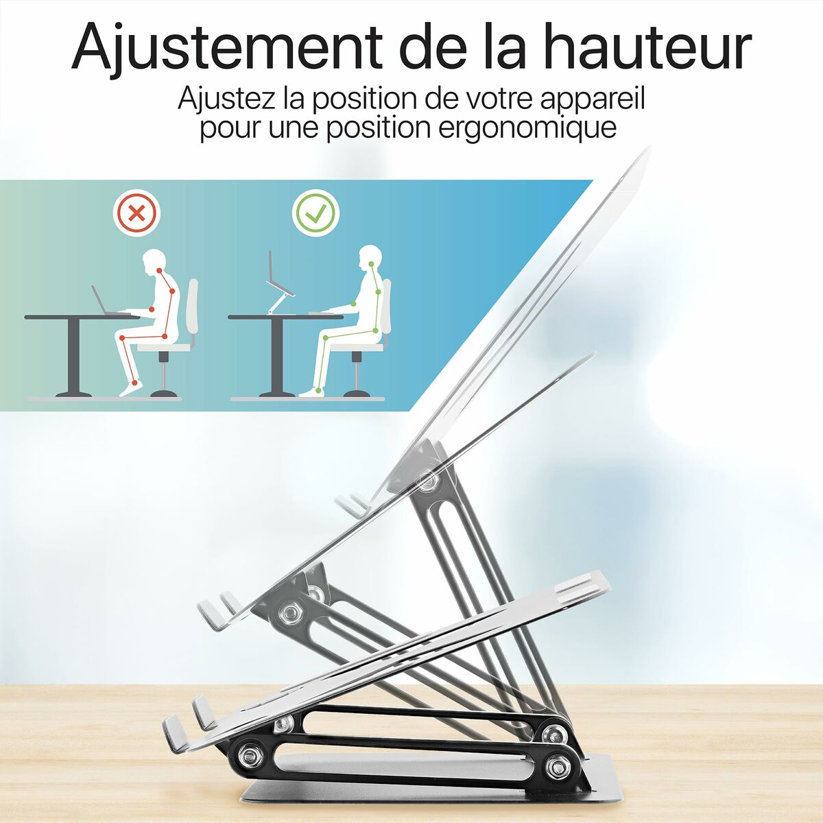 Notebook Stand T’NB Aluminium