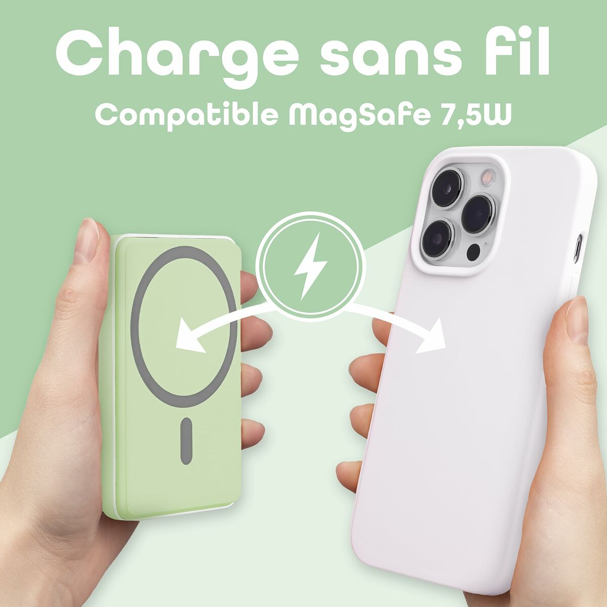 Powerbank T’NB PBUMAG5GR 5000 mAh Green Magsafe