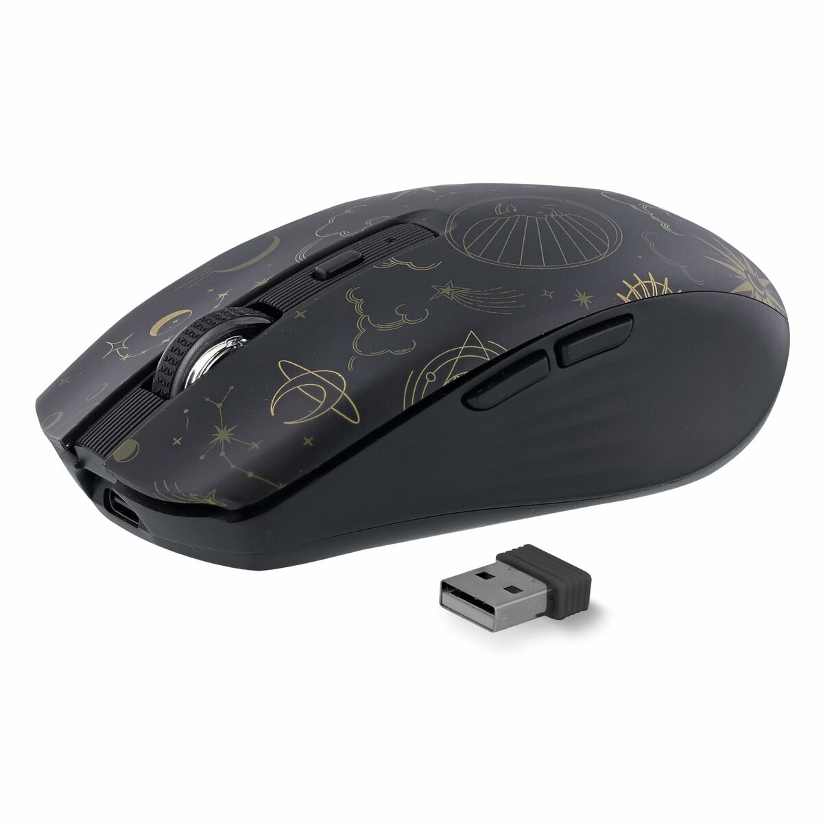 Wireless Bluetooth Mouse T’NB ASTRO 2 Black 1600 dpi