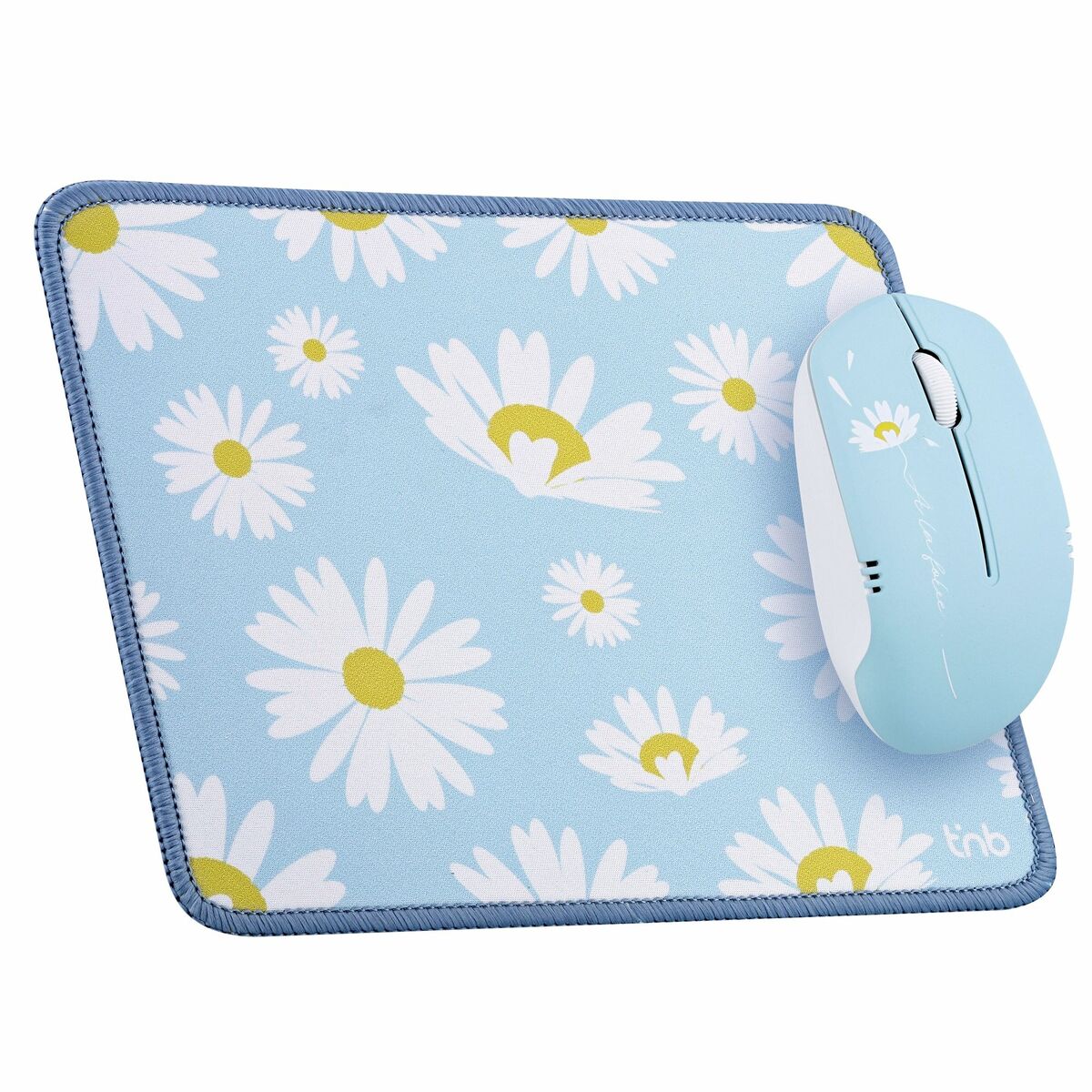 Gaming Mouse and Mat T’NB DAISY Blue
