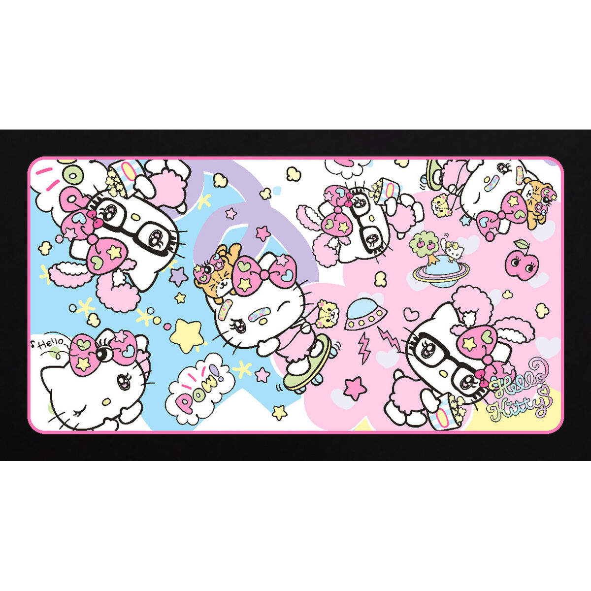 Mouse Mat KONIX KONIX XXL HELLO KITTY Multicolour
