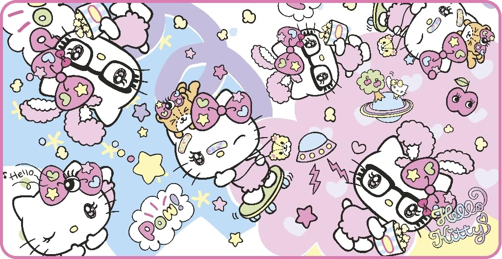 Mouse Mat KONIX KONIX XXL HELLO KITTY Multicolour