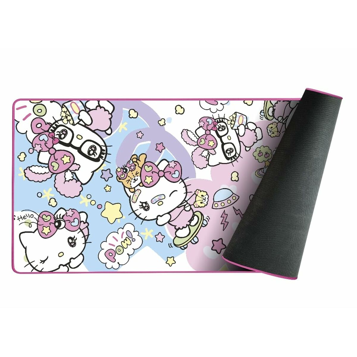 Mouse Mat KONIX KONIX XXL HELLO KITTY Multicolour