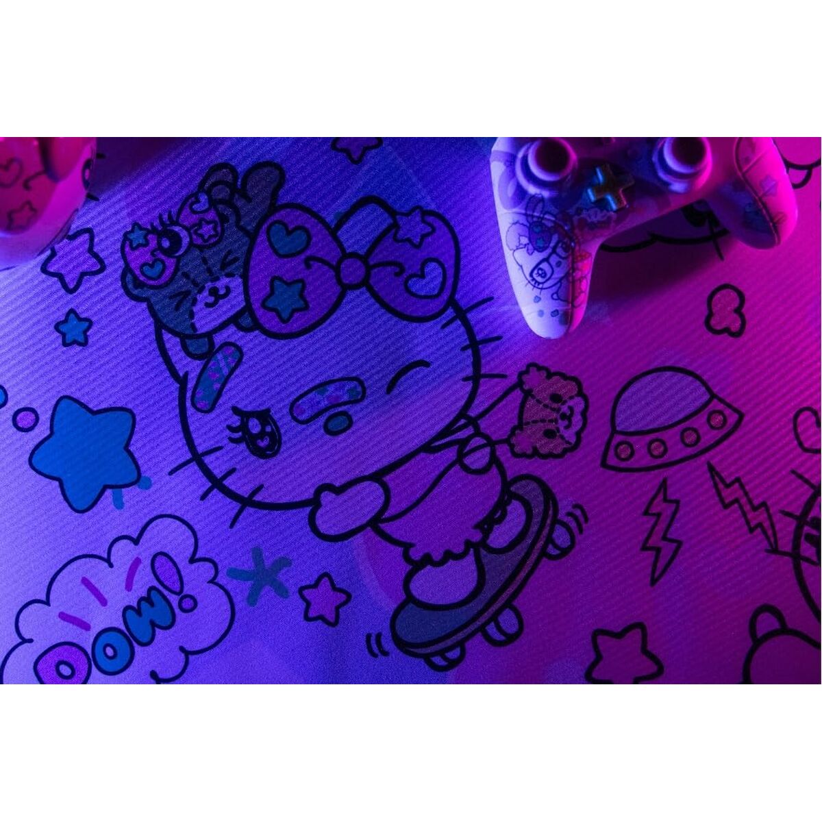 Mouse Mat KONIX KONIX XXL HELLO KITTY Multicolour