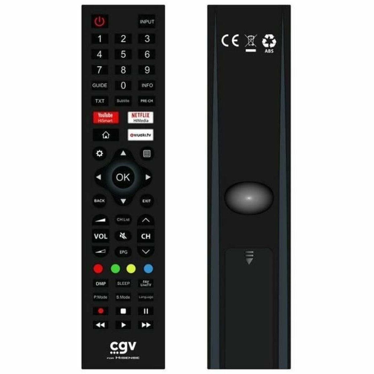 Universal Remote Control CGV Universal Remote Control CGV