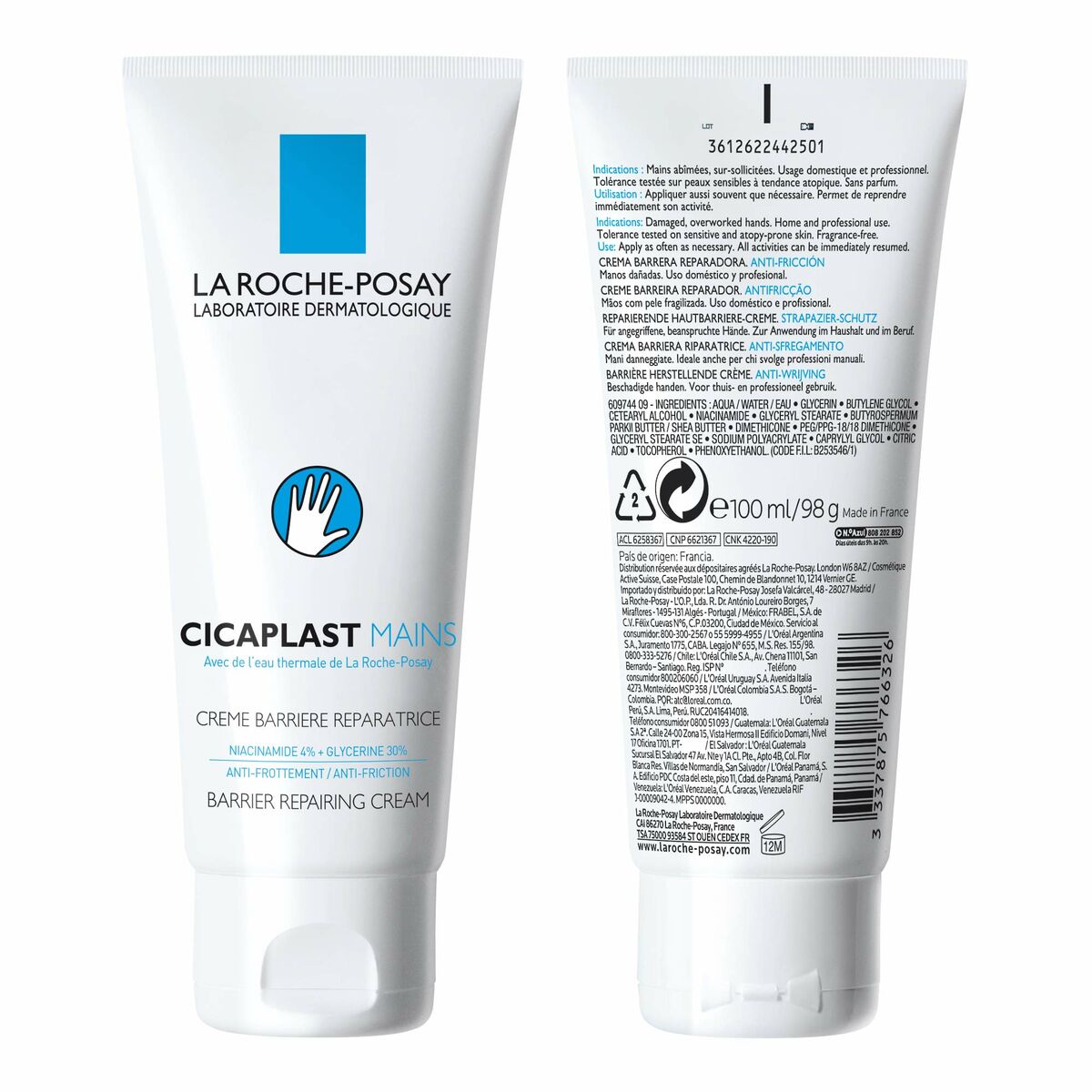 Hand Cream La Roche Posay Cicaplast 100 ml