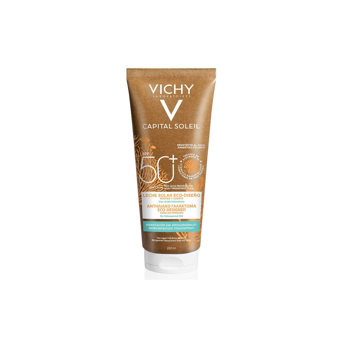 Sun Milk Vichy Capital Soleil Spf 50 200 ml Sun Milk Vichy Capital Soleil Spf 50 200 ml