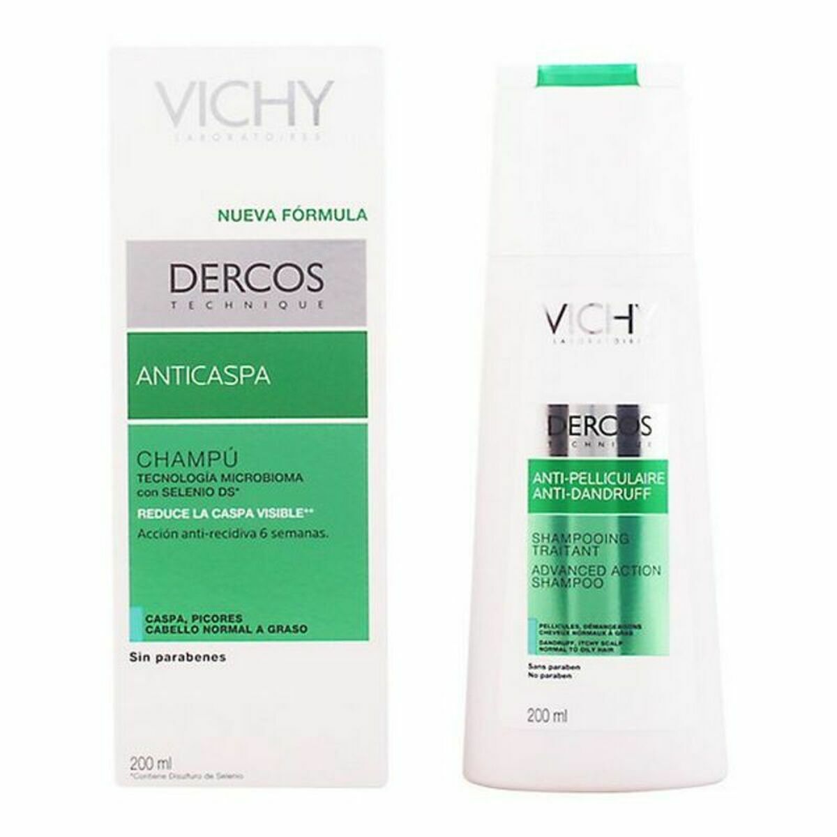 Anti-dandruff Shampoo Dercos Vichy Anti-dandruff Shampoo Dercos Vichy