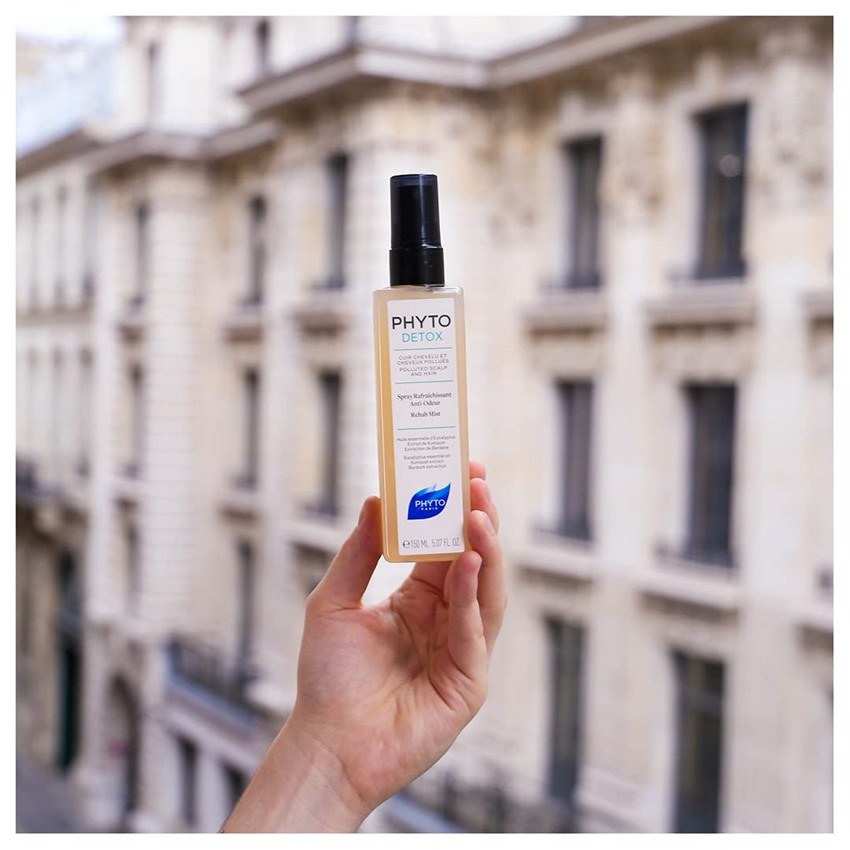 Anti-odour hairspray Phyto Paris Phytodetox 150ml 150 ml Refreshing