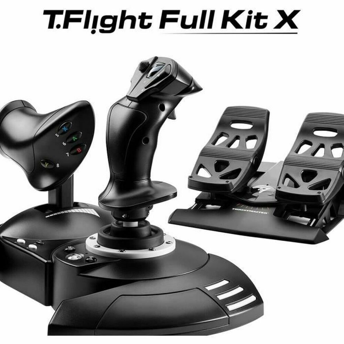 Wireless Gaming Controller Thrustmaster T.Flight Full Kit X Black Wireless Gaming Controller Thrustmaster T.Flight Full Kit X Black