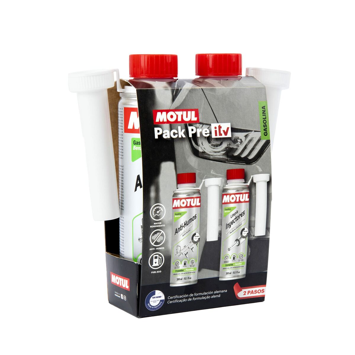 Petrol Injector Cleaner Pre-ITV Motul ZMTL111258 300 ml Petrol Anti-smoke Petrol Petrol Injector Cleaner Pre-ITV Motul ZMTL111258 300 ml Petrol Anti-smoke Petrol