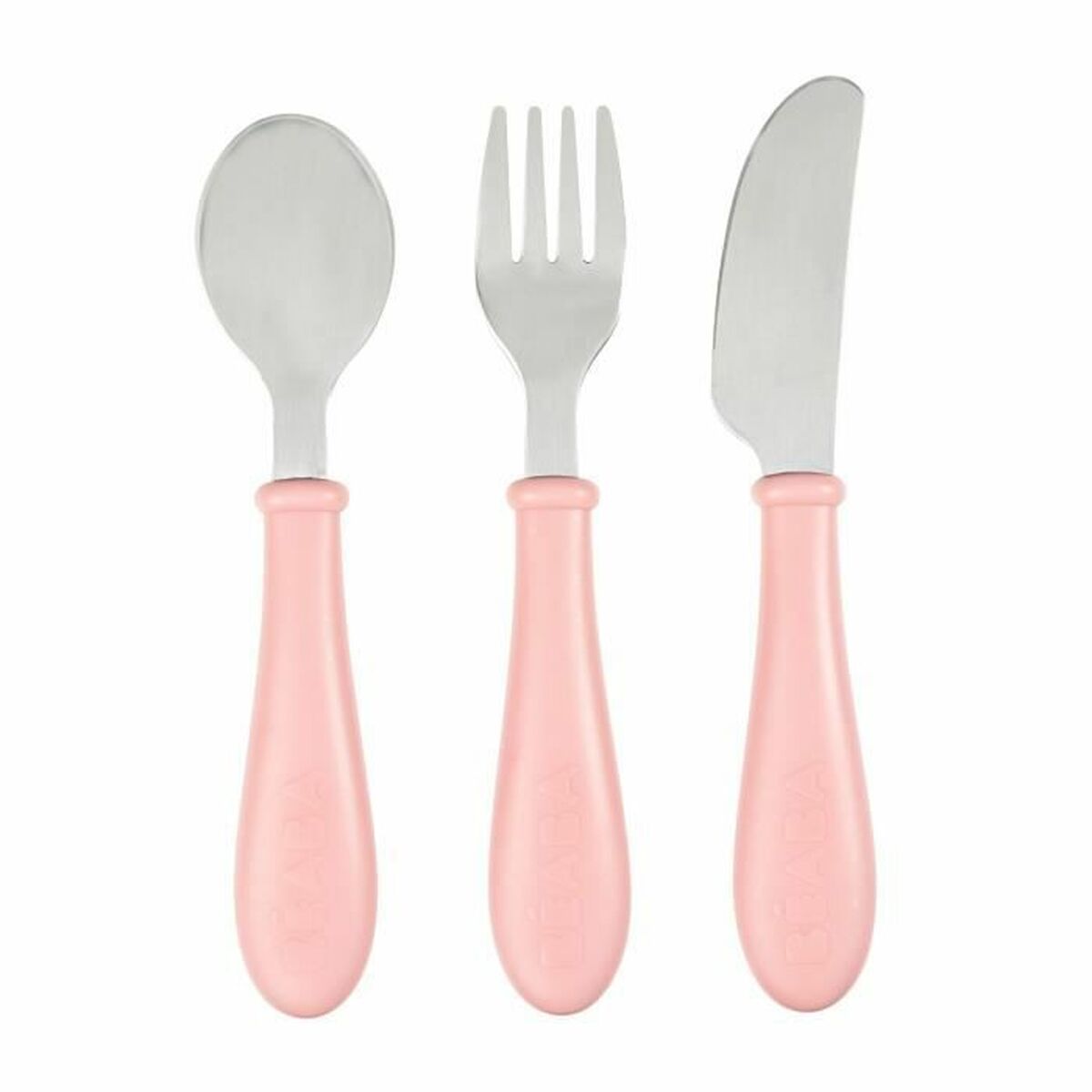 Pieces of Cutlery Baba Pink Stainless steel 3 Pieces